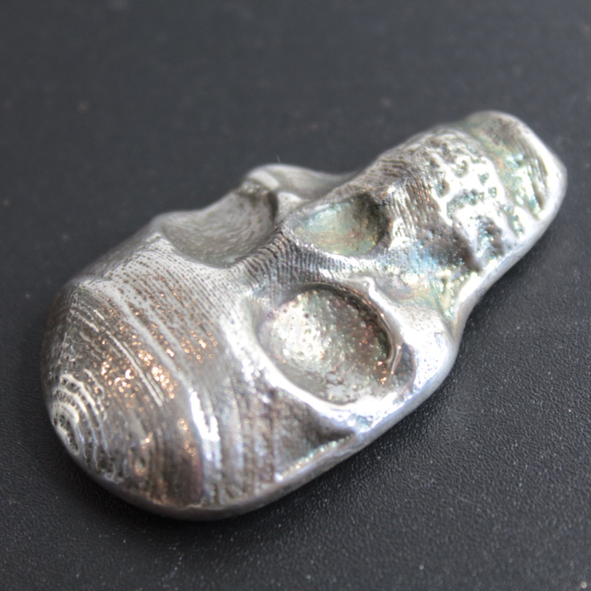 silverpunkpour's tweet photo. Silver Punk hand poured silver bullion pour #6
#silver #silverpouring #bullion #art #silverart #silverpour #skull #casting https://t.co/gR79iNMgKq