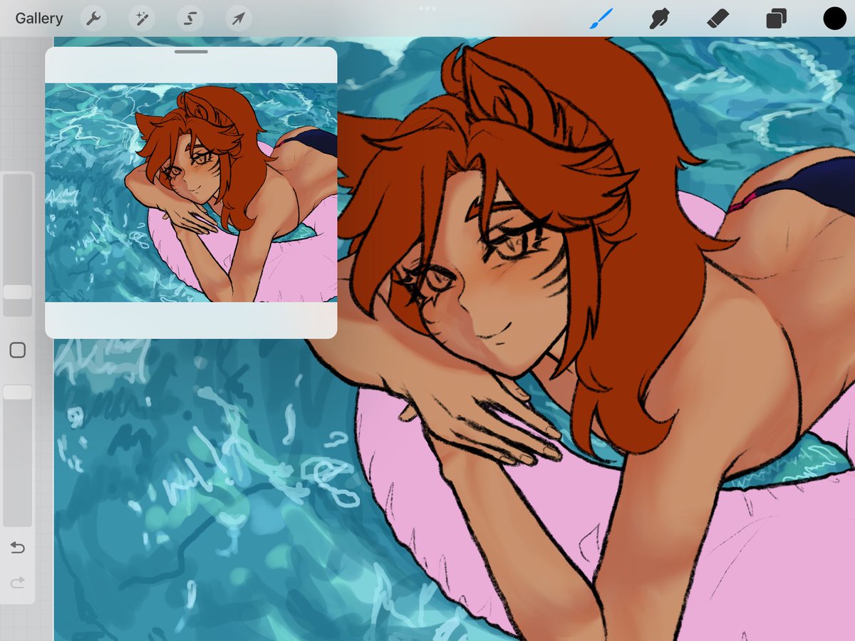 0ctopup's tweet photo. WIP for my friend @Mitskmitsk !! Her OC is very smegc 🤭 https://t.co/P0qyapYonn
