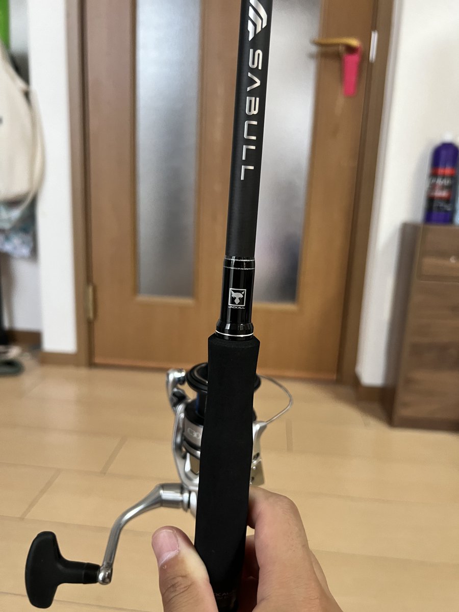 ExBasuket's tweet photo. 待ちに待ったジャッカルのロッド サブル!!
動画で一目惚れして店舗を巡りに巡ってやっと出会えた😭
#ジャッカル
#サブル
#sabull
#ストラディック
#シマノ
#釣り
#ヒラメ
#マゴチ
#シーバス https://t.co/khuOoyfDT2