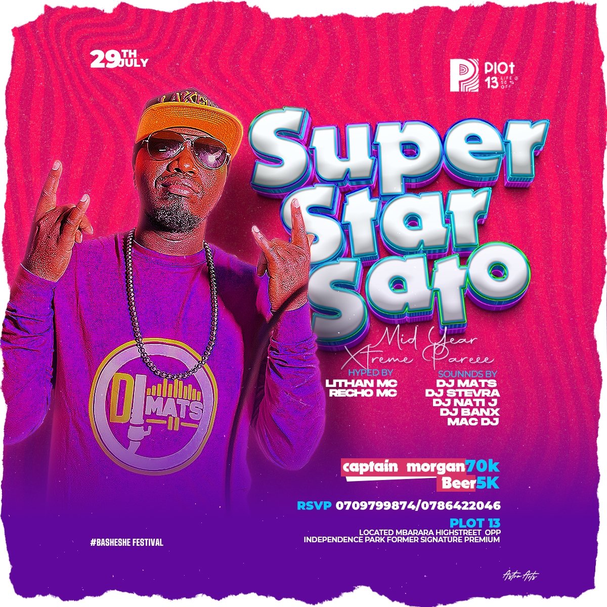 Ssonkopromotion's tweet photo. And your still asking yourself where to spend your weekend from🤷‍♂️
#SuperStarSaturdays 
@plot13_mbarara 📍 https://t.co/tZmJAV4P3X