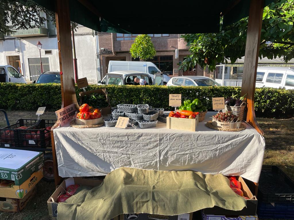 Todo listo en nuestra puesto e   Festival del Arándano y frutos de #Villaviciosa. Os esperamos hoy y mañana!!