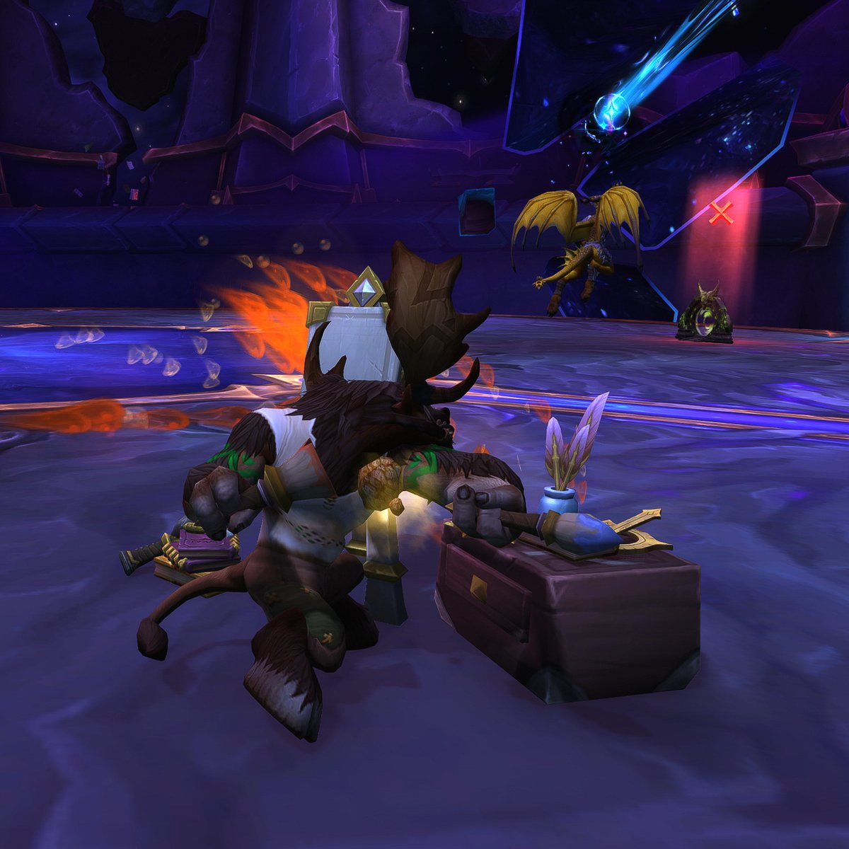 presbarhorn's tweet photo. #Neltharion ist gefallen gestern, auch first time für uns. Wir haben #Sarkareth auf 41% in P3 geprügelt. 

Was ein guter Abend.... 
Danke Raid!!!
#Dragonflight #Aberrus #worldofwarcraft https://t.co/GcHvF1Gwqr