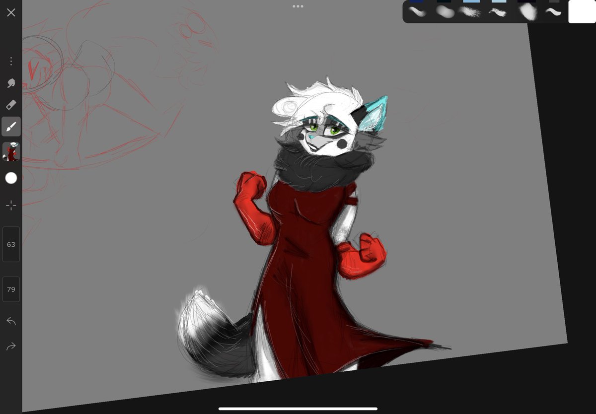 Spark my oc is fancy now(lackadaisy style)