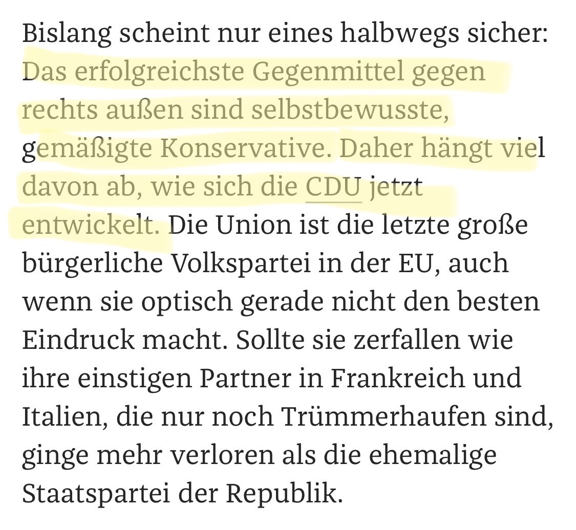 Zum aktuellen Höhenflug extrem rechter, autoritärer und nationalistischer Parteien in Europa zeit.de/2023/32/rechts…