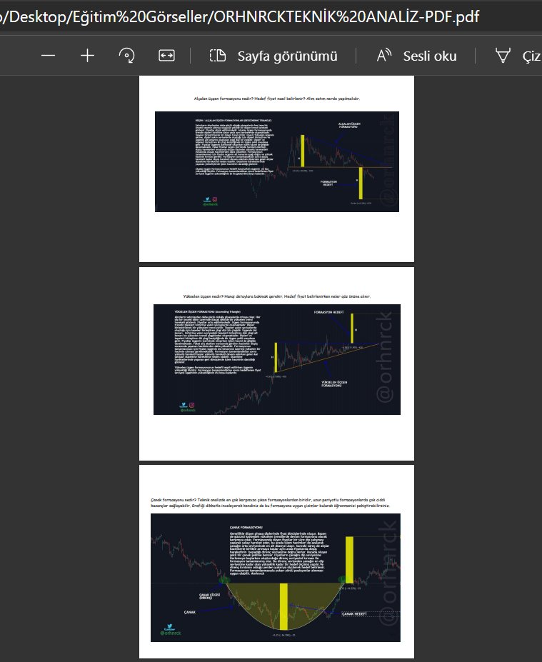 ÜCRETSİZ BASİT TEKNİK ANALİZ ÖĞREN...

Tamamen ücretsiz olarak teknik analizin temellerini öğrenmek isteyen arkadaşlar, çok yakında PDF formatında bir el kitabı çıkaracağım ilk ulaşanlar tabiki takipçilerim olacak.

✋Beğeni RT leriniz ile bana destek olmayı unutmayın..

#borsa