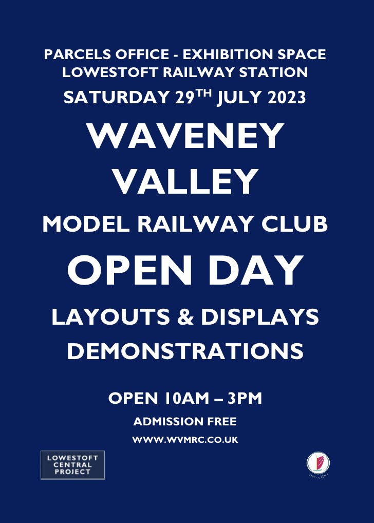 WherryLines's tweet image. Today the Waveney Valley Model Railway Club are holding their open day in the @LowestoftCentr1 Parcels Office at @greateranglia #Lowestoft station today. #Layouts #Displays #Demonstrations #AdmissionFree open 10am - 3pm #CommunityRail