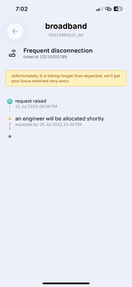 regularjaju's tweet photo. @airtelindia for last 8+days Internet connection is not working &amp; with such a big service team on call centre &amp; on ground such a simple thing is not doable. Extremely unprofessional &amp; untrained. https://t.co/Wva6pEa7lr