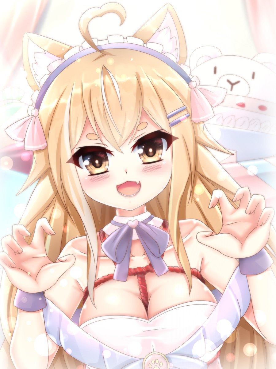 「7月のお誕生日Vtuberガールズ。ウチのVtuber子の誕生日イラストでした!」|カネネコ🎨イラスト仕事準備中 Commission will openのイラスト