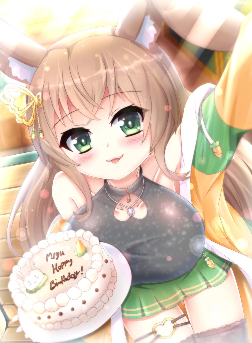「7月のお誕生日Vtuberガールズ。ウチのVtuber子の誕生日イラストでした!」|カネネコ🎨イラスト仕事準備中 Commission will openのイラスト