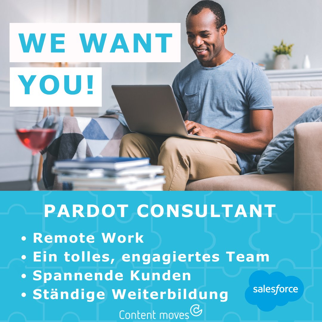 💙 Wir suchen dich! 🔎 Du kannst dir vorstellen als #Salesforce #Pardot (#MCAE) oder #SalesCloud Consultant Teil eines engagierten und professionellen Teams zu werden? 💻 Wir bieten dir #Remote Work, Flexibilität und ständige Weiterbildung. #Jobs ⬇️
hubs.ly/Q01X8LTn0