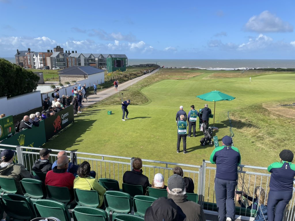 Head Professional Peter Evans steps in at short notice to play in The Senior Open Championship on his birthday.

A dream come true.