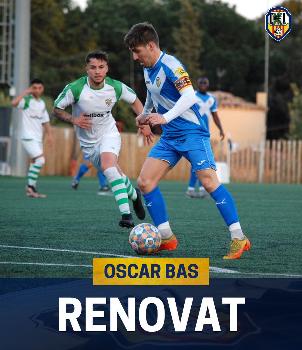 ✍🏼 #PrimerEquip | 𝗢𝘀𝗰𝗮𝗿 𝗕𝗮𝘀

Una temporada més, seguirà liderant l’equip dins i fora del camp, per aconseguir l’objectiu.

Experiència, qualitat i caràcter!
Amb tot, Oscar!💙

#UnSentiment