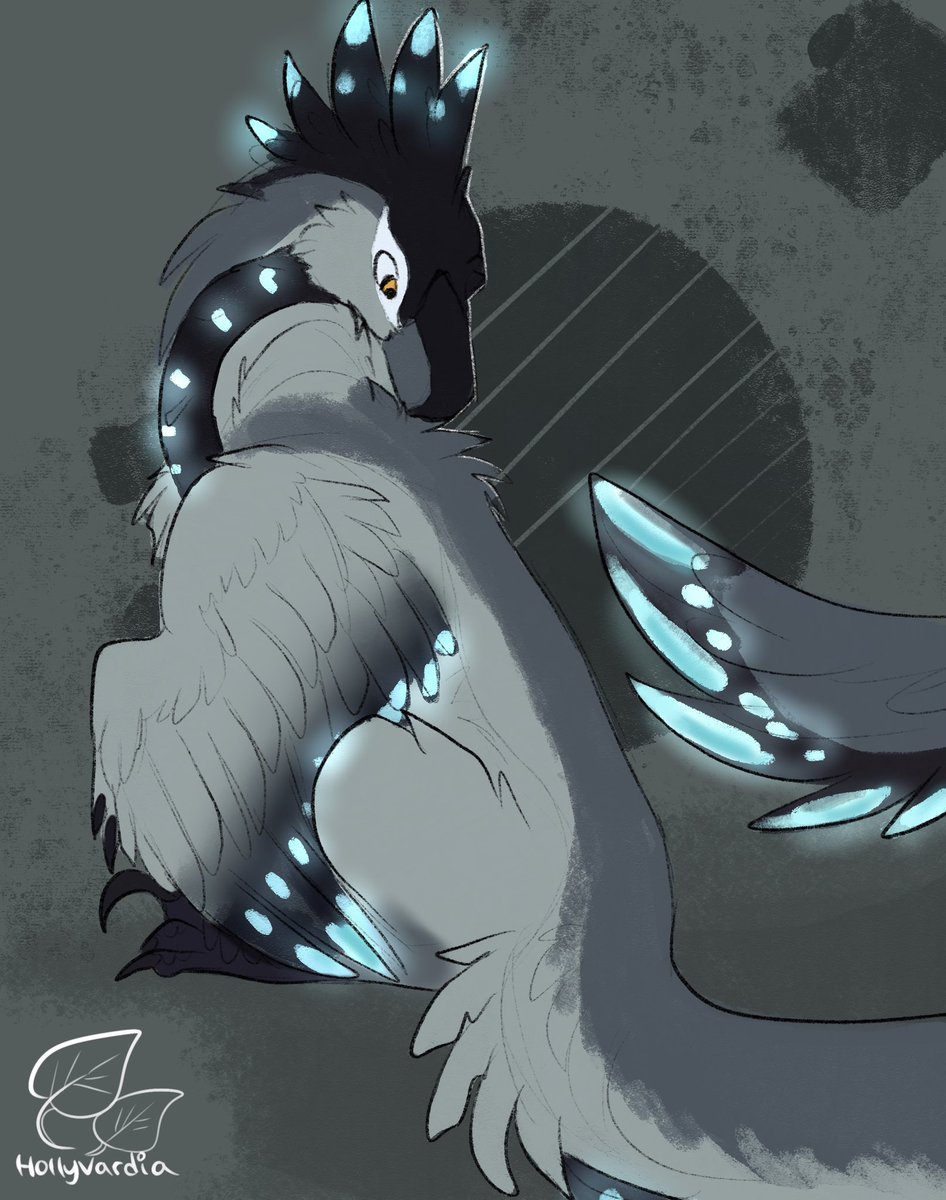 Raptor doodle for Frexton, commissioned by Eval !