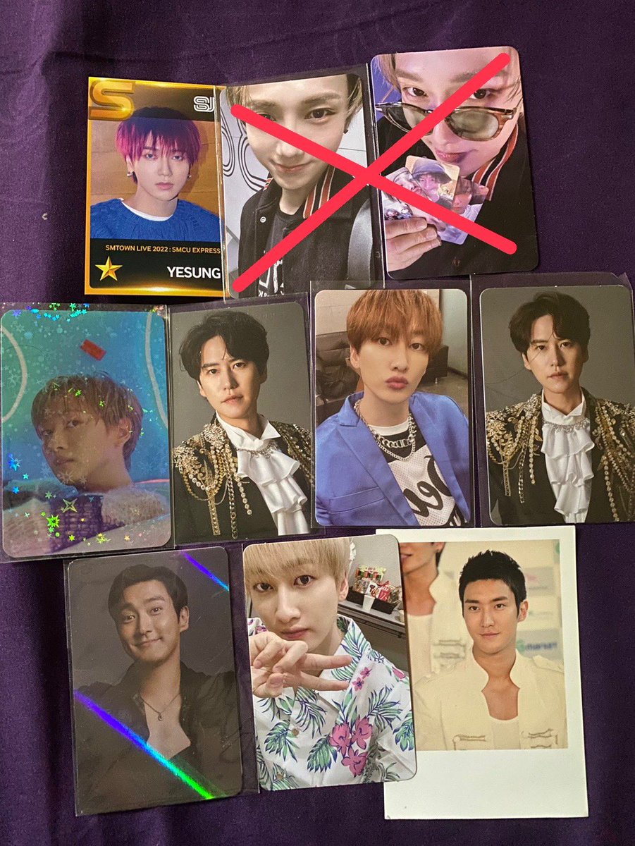 onlyptg_uni's tweet photo. Update, bagi yang minat bisa DM Elfs #SUPERJUNIOR wts super junior photocard #Zonajajan Leeteuk Heechul Yesung Shindong Eunhyuk Donghae Siwon Ryeowook Kyuhyun 슈퍼주니어 NingNing Aespa, want to sell. https://t.co/DQpoHFSpL7