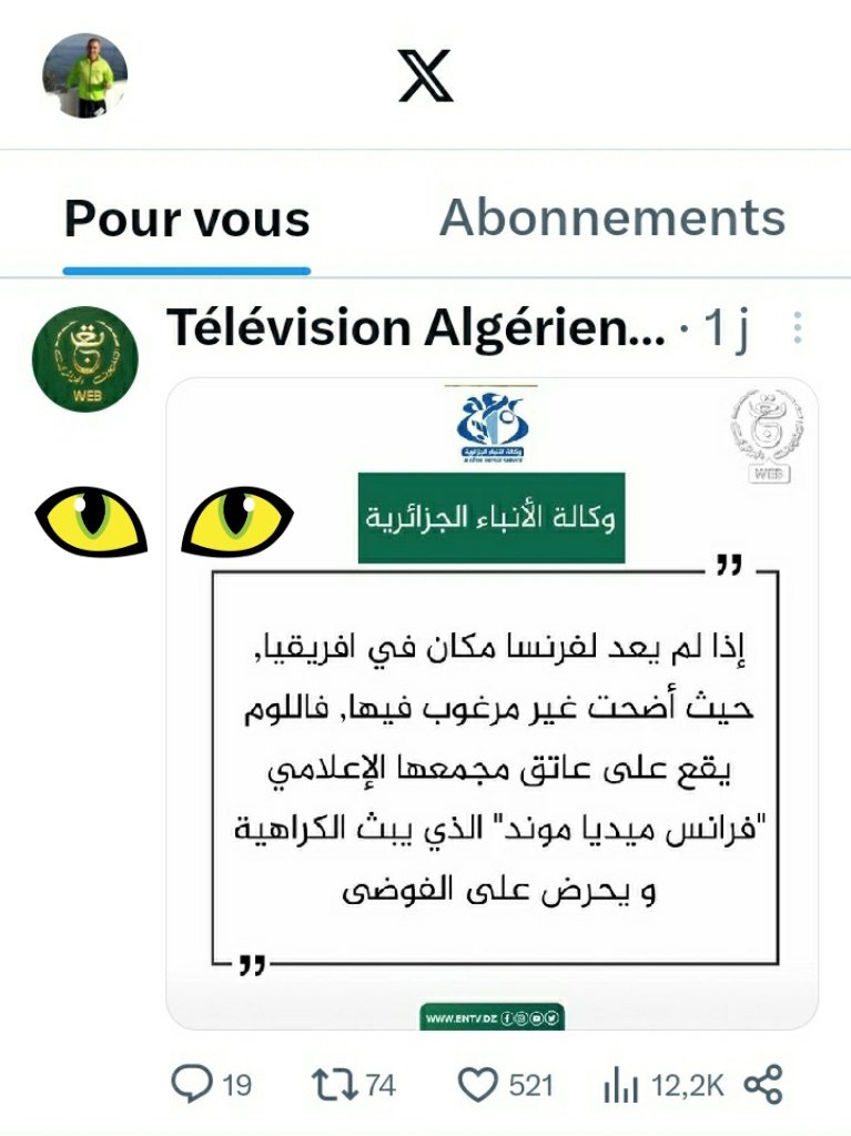 Pourquoi modifier l'image de Twitter d'un bel oiseau à une image d'un X des homosexuels