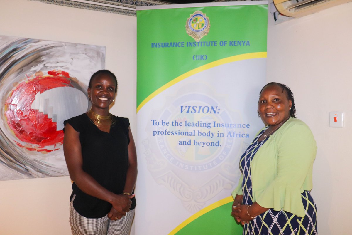 iik_kenya's tweet image. "Great leadership usually starts with a willing heart, a positive attitude, and a desire to make a difference." - Mac Anderson
Alice Njoroge, IIK's Director and @WaweruMary, Admin Manager during one of our past events, Fundamentals of Insurance held in Mombasa.
#Restfulweekend