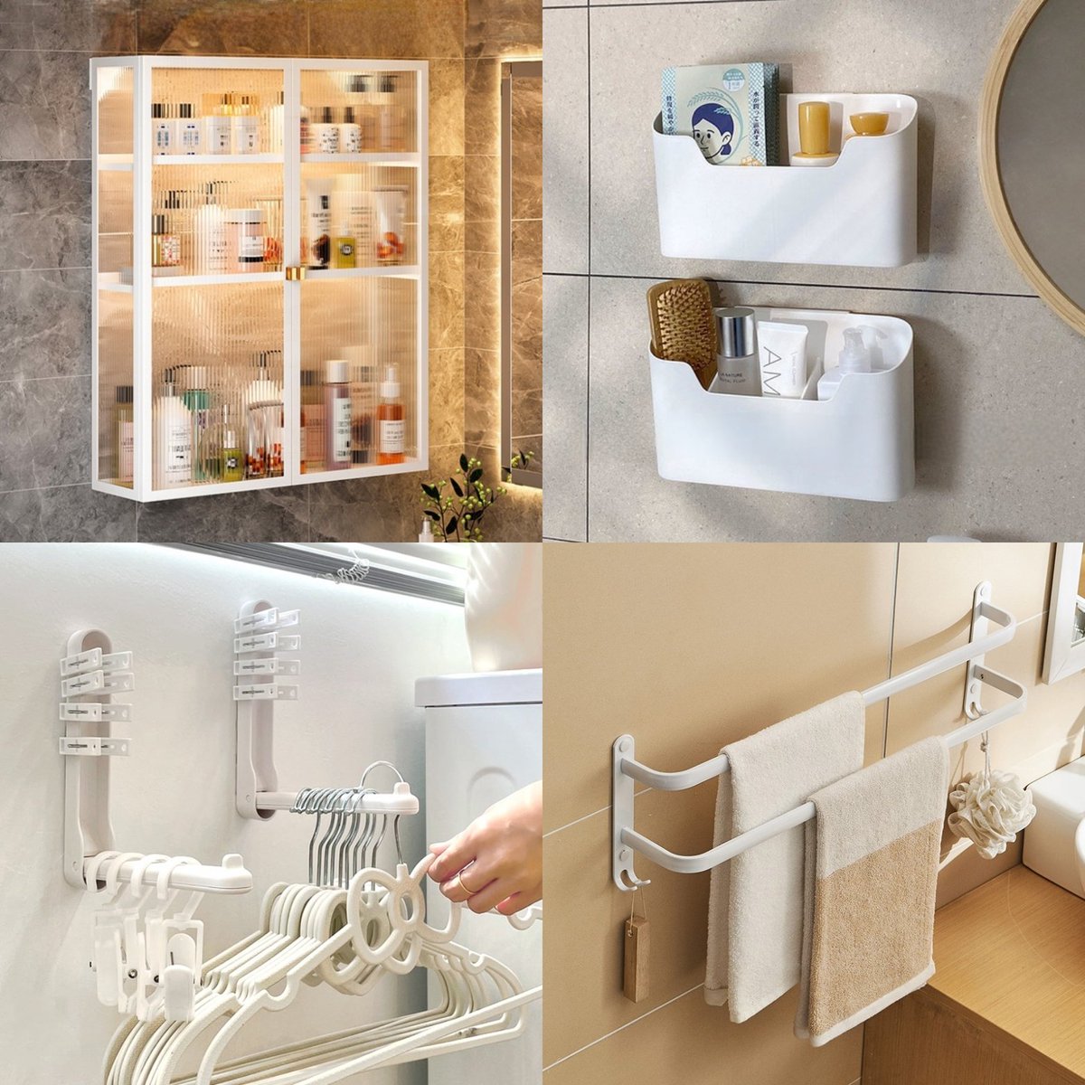 The secret to a clean and pristine bathroom look is to use a lot of white thingies ! 

— 🧵 #DailyDeco