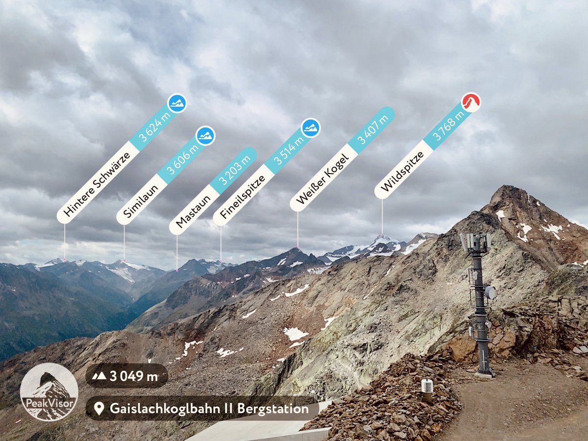 JanHemme's tweet photo. Links: #Similaun (3.606m, vor 3 Jahren von uns bestiegen: https://t.co/xg8FkqI2cv)
Rechts: #Wildspitze-Doppelgipfel (3.768m, vor 2 Jahren von uns überschritten: https://t.co/dS1UnvlfBv).
König #Ortler (3.906m, unser Ziel für Montag): von hier leider verdeckt… #ötztal #panorama https://t.co/nMi5DTVRar