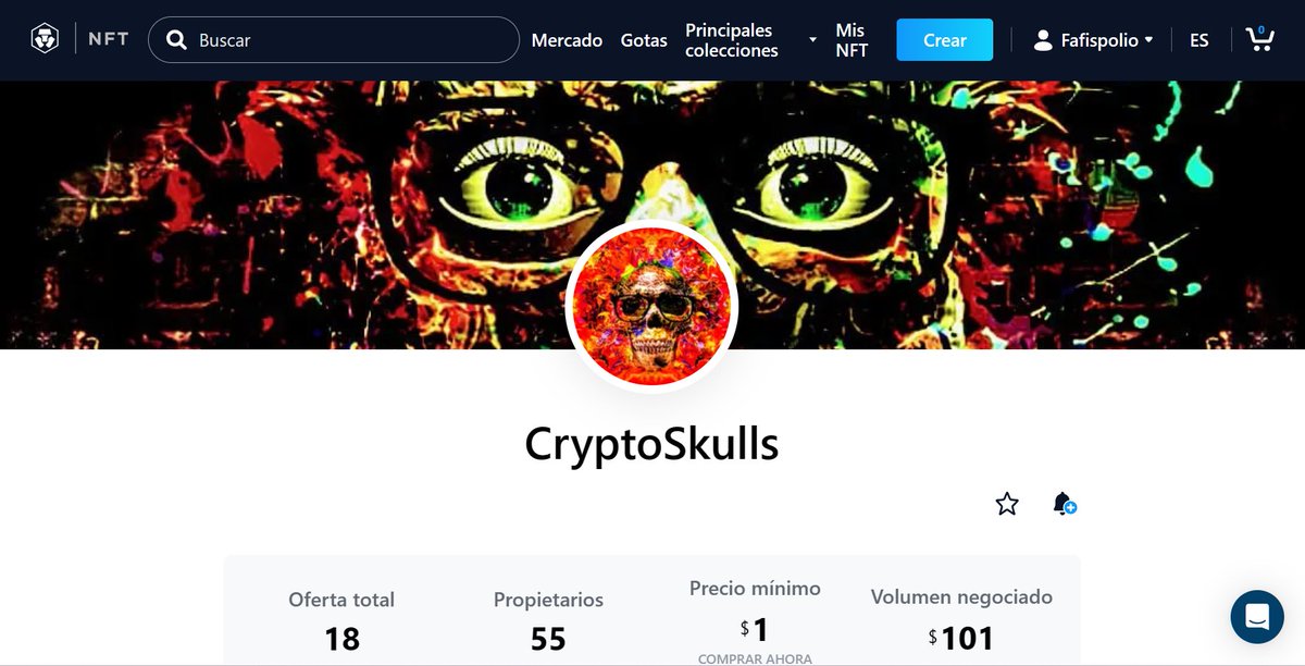 TheFafiCRO's tweet photo. Offers for one dollar! 😱😱Our family Skull bigg and biggg little to little but with stronge!🫂💙💀☠️
55 members!! and 100 dollars reach !! 🫣#crofam #Cryptocom #CryptocomVisaCard #CryptoCommunity #cronft #crosea #nftcollectors #NFTDROPS https://t.co/T731UGeo05