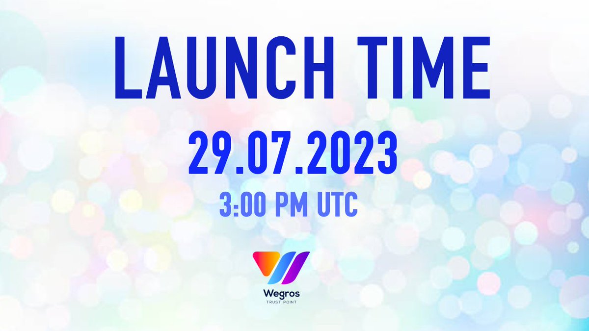 Wegrosio's tweet photo. Wegros is launching today at 3 PM UTC
#launch #token #crypto https://t.co/ckPwIc3MWh