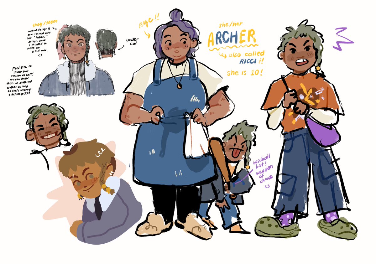 OK mini artfight thread 2023 !!!! its my first time posting any of my ocs (and posting art in general in a long while) so im kinda nervous !!