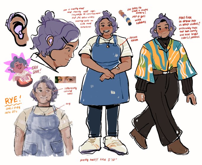 OK mini artfight thread 2023 !!!! its my first time posting any of my ocs (and posting art in general in a long while) so im kinda nervous !!