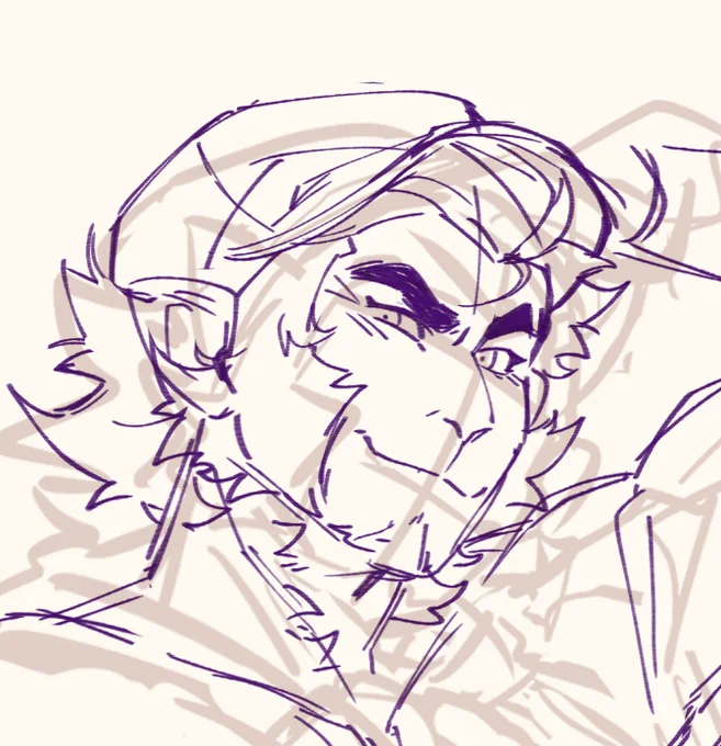 [WIP] genuinely starting to think that drawing him the same way twice would kill me on the spot /j
