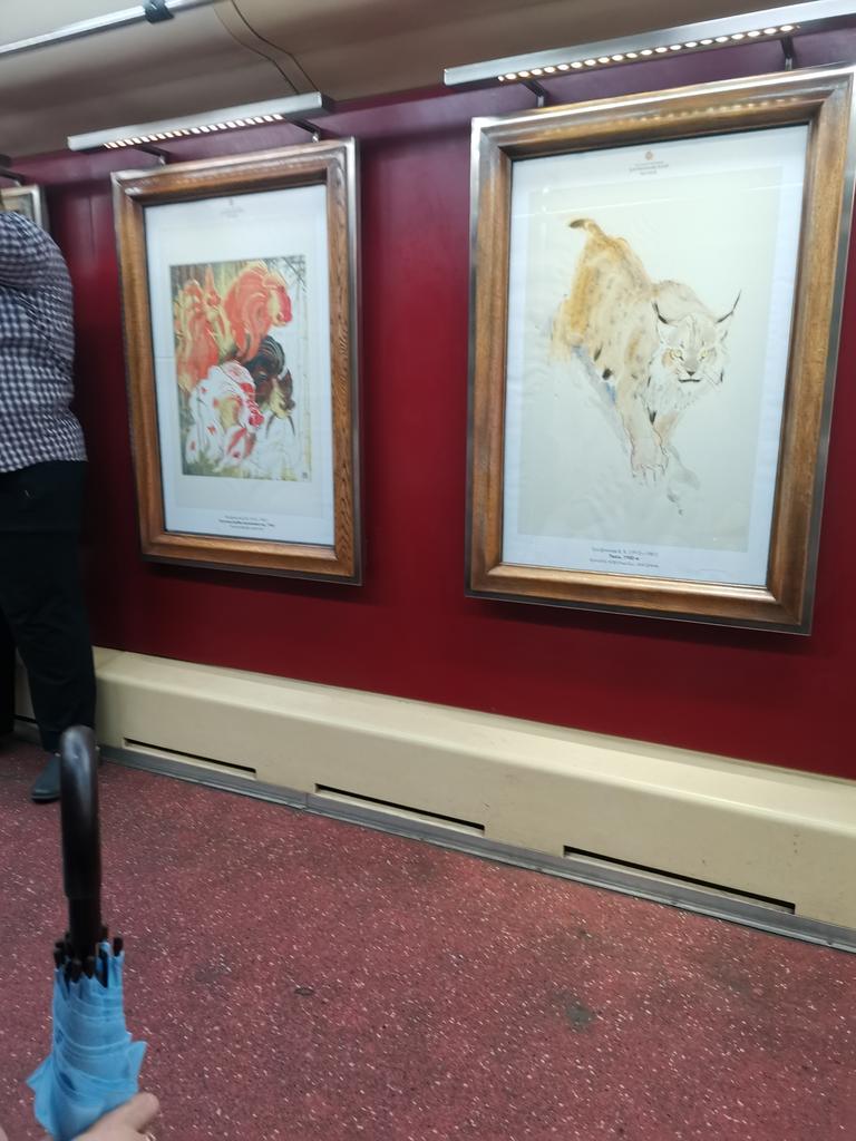 Moscow subway car