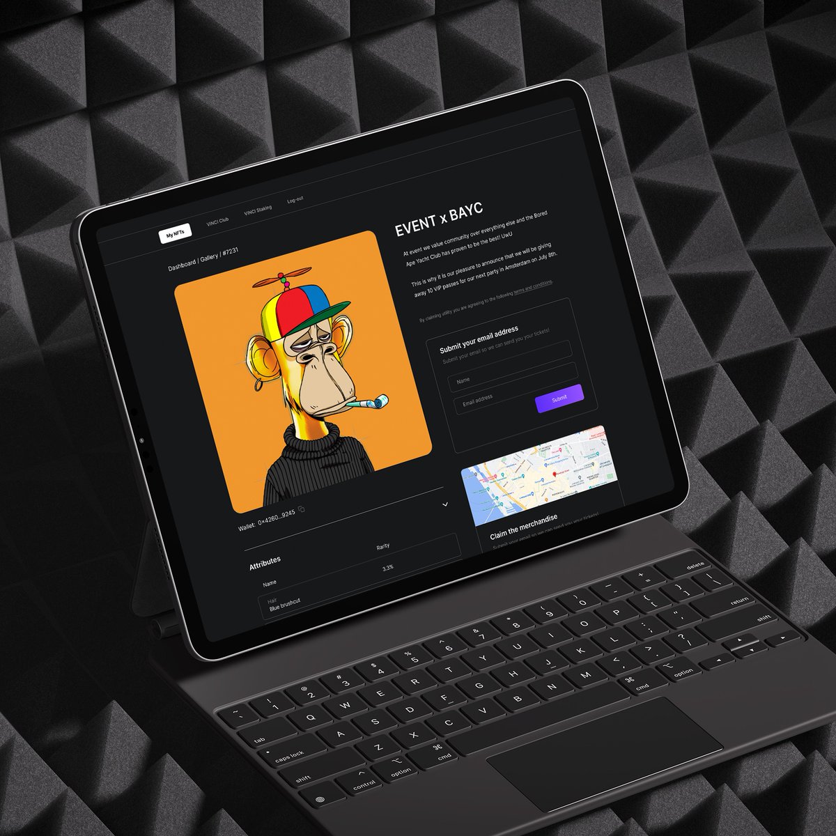 byvinci_io's tweet photo. Unveiling teasers of our innovative #NFTDashboard, empowered by VINCI's  true potential. 

Envision a world where NFT communities thrive with  real-world utility, seamless asset management, and dynamic interactions.  

We're redefining the utility of existing NFT collections. 

The future of  #NFTs is on the horizon. #VINCI #NFTCommunity