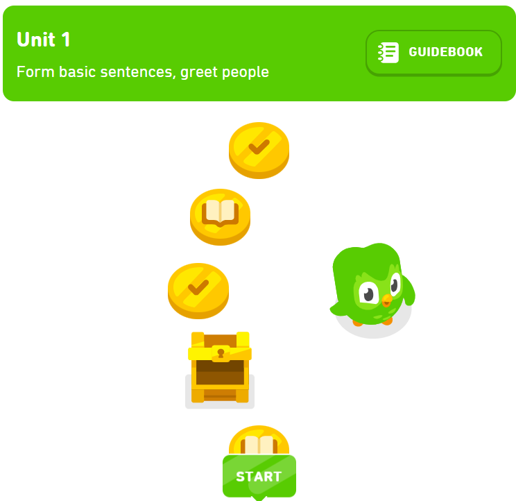 13Gtm's tweet photo. Day 58 : I tried to learn Spanish language. So started a course in duolingo.
#60DaysOfLearning2023 
#LearningWithLeapfrog 
#LSPPD58 https://t.co/qxG3W79c2q