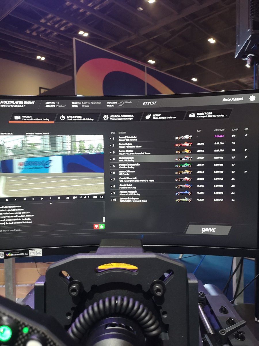 ristokappet's tweet photo. We are here at London! Short practice done, rigs sort of adjusted, results completely unpredictable.
Show starts at 14:00 local
https://t.co/mZaOYtAh7S
#FEAccelerate #LondonEPrix https://t.co/rTMW6C4nzf