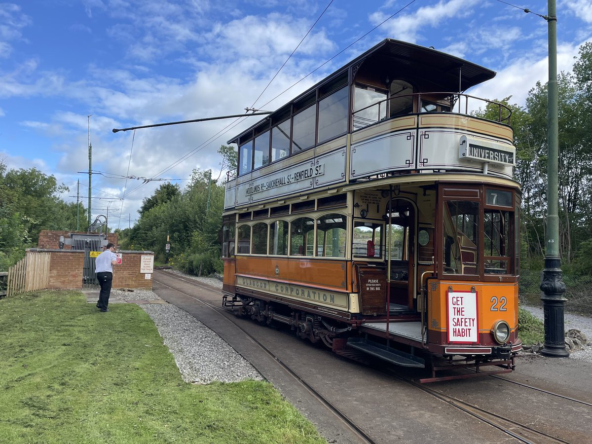 Playing trams again.