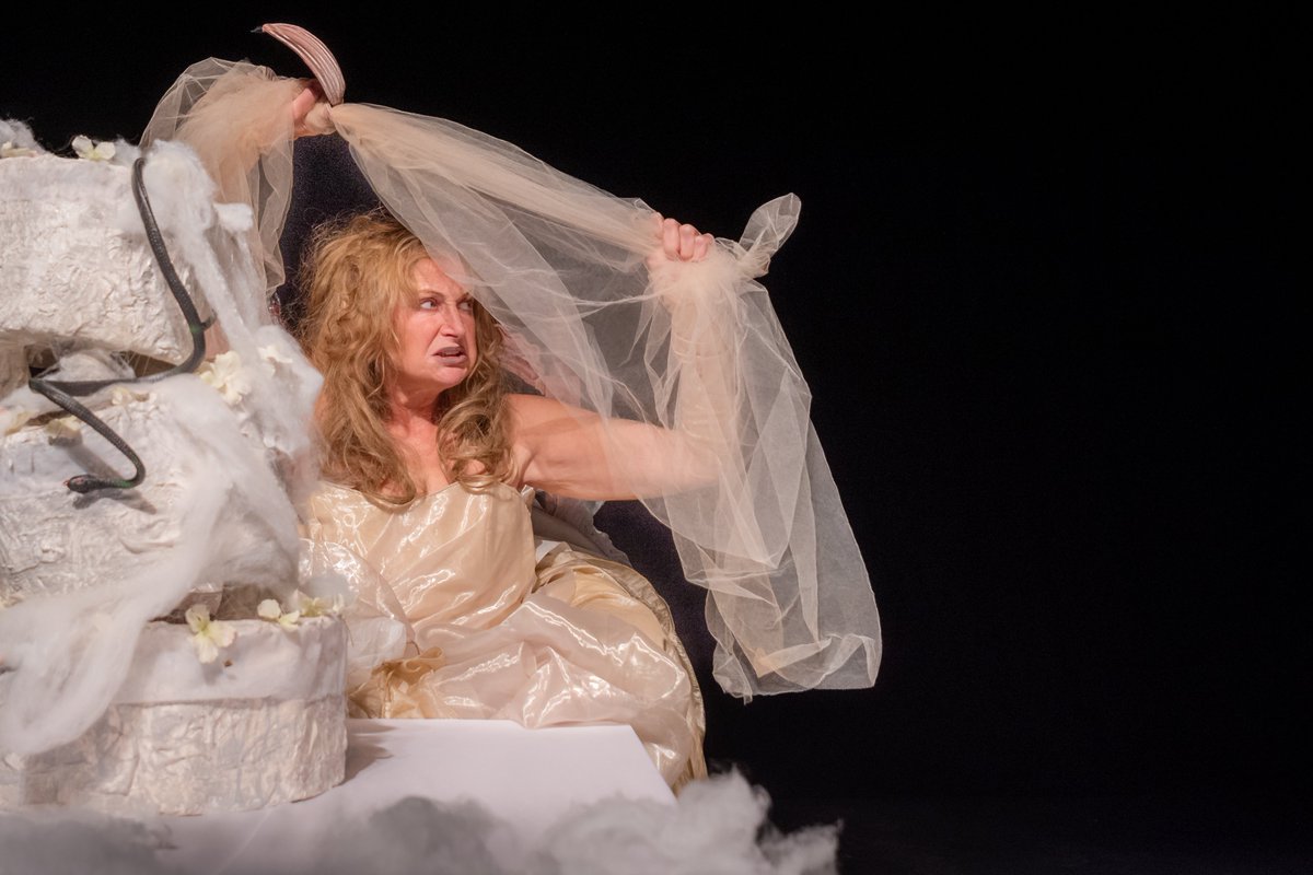 It's the last day of this year's #HastingsFringe2023! But what a show to end on! @HAlexTheatre will be bringing HAVISHAM to @stablestheatre from 7.30pm. Can Miss Havisham unravel the ravages of childhood neglect, gaslighting and coercive control? stablestheatre.co.uk/havisham/