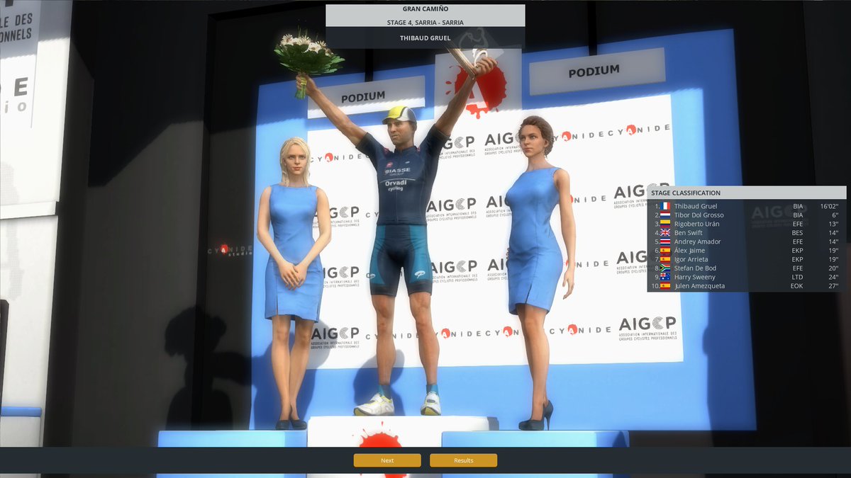 BaburuShikikan's tweet image. @GruelThibaud I managed to get you in my team during the 2nd Season in my Cycling Manager career, and won my 1st time trial thanks to you, lets go! #pcm2023