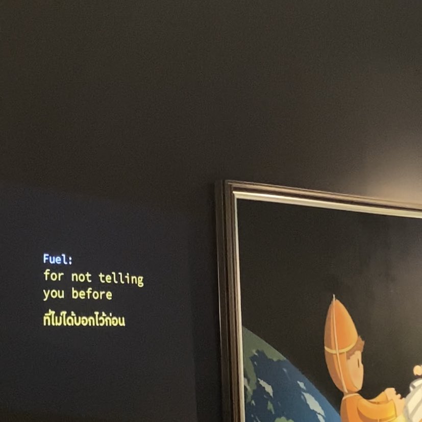 isaswen's tweet photo. To the moon and never back https://t.co/yRC8vEpR9X