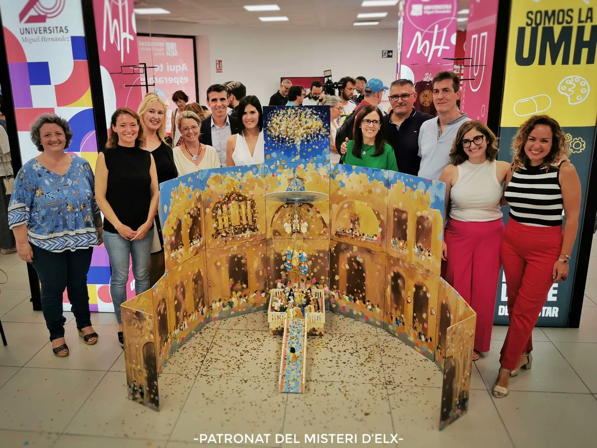 MisteridElxofic's tweet photo. "Anem a fer la Festa!" és un material didàctic que la Càtedra del Misteri de la UMH ha publicat i que s'adreça a l'alumnat de Primària i Secundària. ⠀⠀
Agrair la implicació i l'afecte amb el qual Asun Tormo i Àngela Girona han coordinat l'equip de docents que l'ha fet possible. https://t.co/AWdFRfeIGC