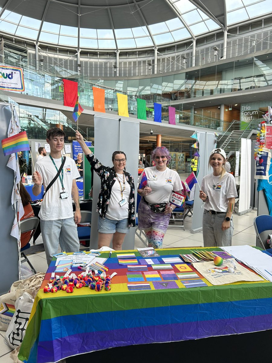 Nicki Bramford (@nickibramford) on Twitter photo Happy Pride <a href="/NSFTtweets/">NSFT mental health</a> come see us at The Forum Norwich stall 32 🏳️🌈 & march 1pm today 🏳️🌈🏳️🌈🏳️🌈#allyshipmatters Happy Pride <a href="/NSFTtweets/">NSFT mental health</a> come see us at The Forum Norwich stall 32 🏳️🌈 & march 1pm today 🏳️🌈🏳️🌈🏳️🌈#allyshipmatters
