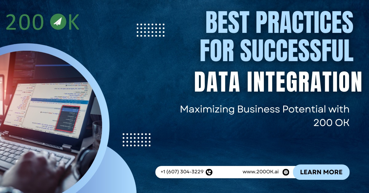 Unlock your business potential with seamless data integration! Learn best practices for successful integration and how partnering with 200 OK can elevate your operations

Read more: bit.ly/3Kj9GCW

#OperationalEfficiency #200OK #SalesforceIntegration #NoCodeMagic #nocode