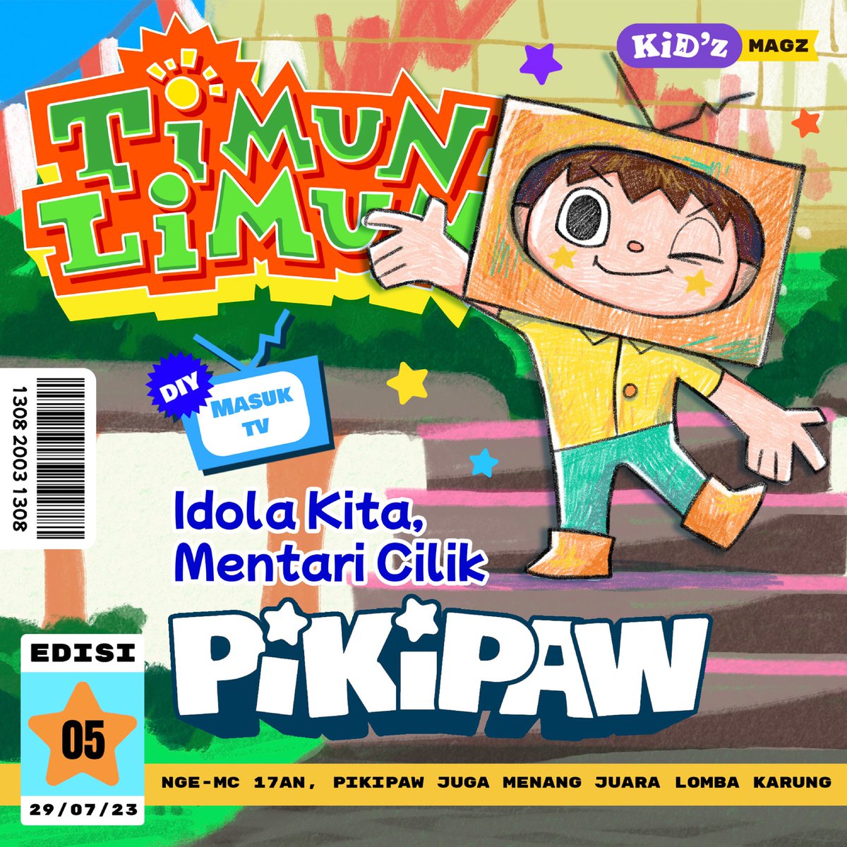 Halo! Pikipaw di sini. Yang paling rajin ikut lomba di Geng Limun. Mulai dari lomba 17 Agustus di Komplek Timun sampai lomba nyanyi di TV aku selalu ikut dan selalu jadi juaranya. Nggak sabar buat ikut lomba bareng kalian 🤩📺 

#Pikipaw #TimunLimun #GengLimun #KomplekTimun