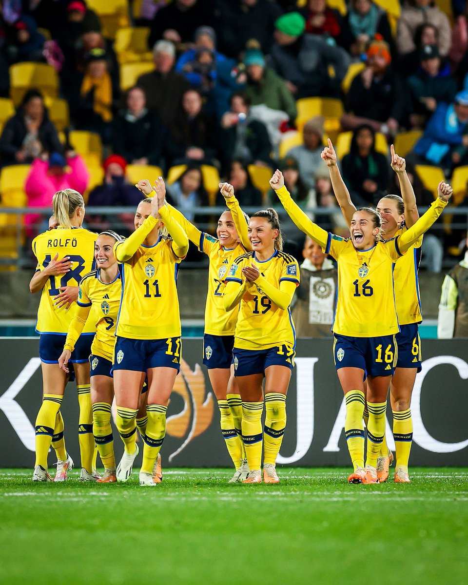 Round of 16 ☑️ #SWE #FIFAWWC