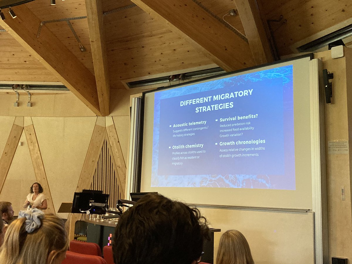 What a finish @fsbi2023 with sessions on food 🕸️, ONE Health and 🐠connectivity with amazing talks about the tropic ecology of deep water 🦈, thiamine deficiency, the importance of parasites and the value of multi-method approaches to study connectivity patterns.Thanks #FSBI2023!