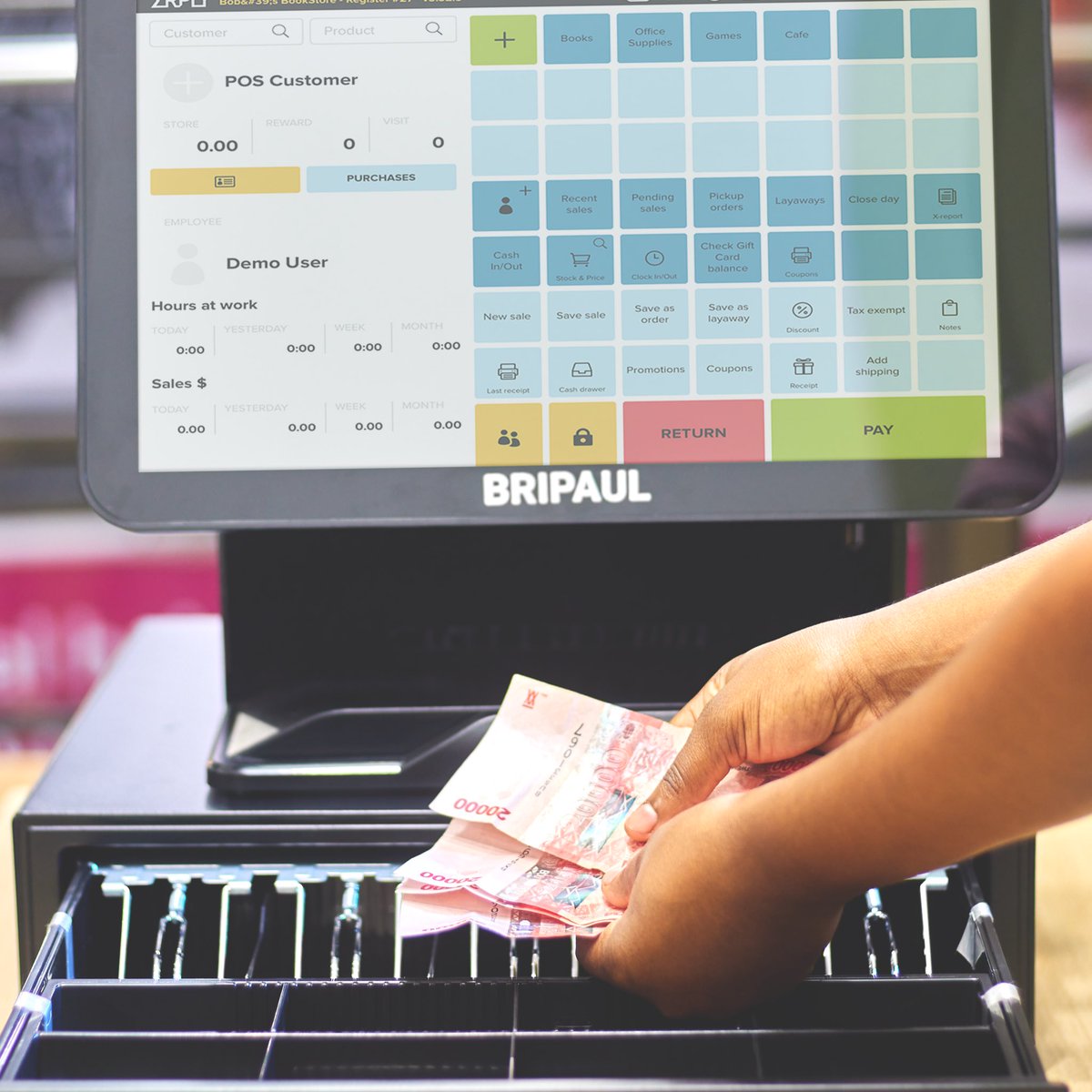 bripaulofficial's tweet photo. Manage your business sales without getting any difficulties using our simplified Point Of Sale systems.
#BRIPAUL #POS #SYSTEM https://t.co/xbAOBC9Shp