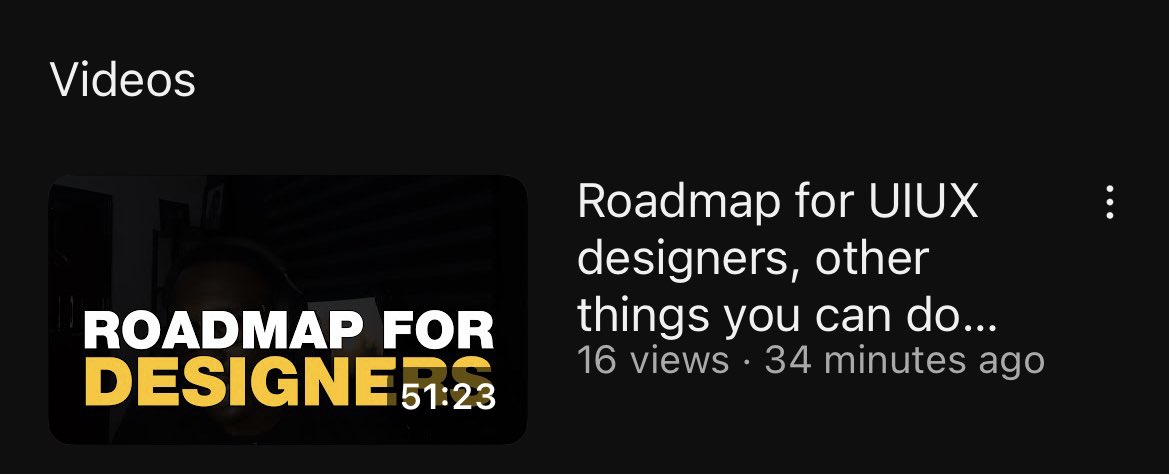 Daviowhite's tweet image. Live now: My promised roadmap for UIUX designers, other things you can do outside tech and investment ideas.

youtu.be/YfUmNBgYlTY

All of these shared are within my experience.