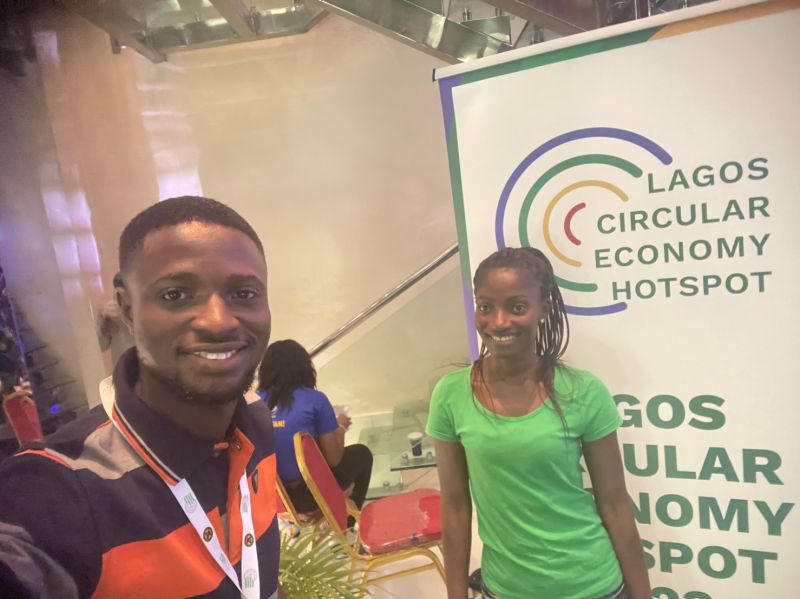 Aquaworld01's tweet photo. We are happy to have been able to attend and participate in the just concluded Lagos Circular Economy Hotspot which was held at the Lagos Continental Hotel from July 26th- July 27th, 2023.
1/2
#circulareconomy https://t.co/cwoWsEhjiu
