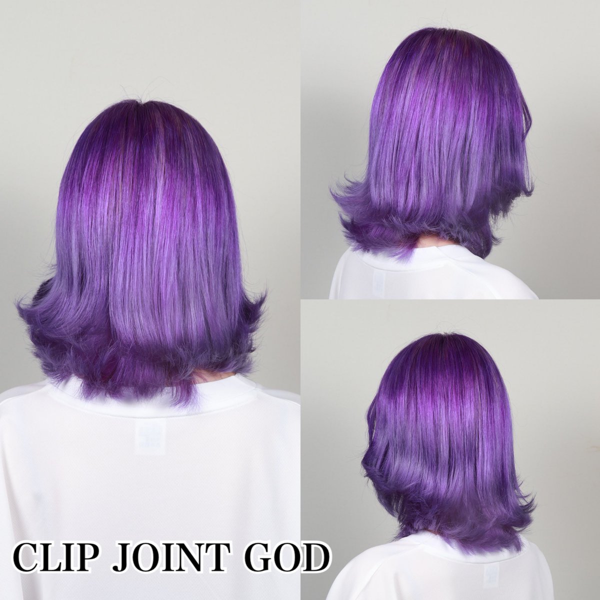 CLIP_JOINT_GOD's tweet photo. 昨年の夏に発売された、カラーバターのブルーバイオレット💜

ビビットで青みのある、少し蛍光色寄りの紫です！ https://t.co/OgIKF5hGZp