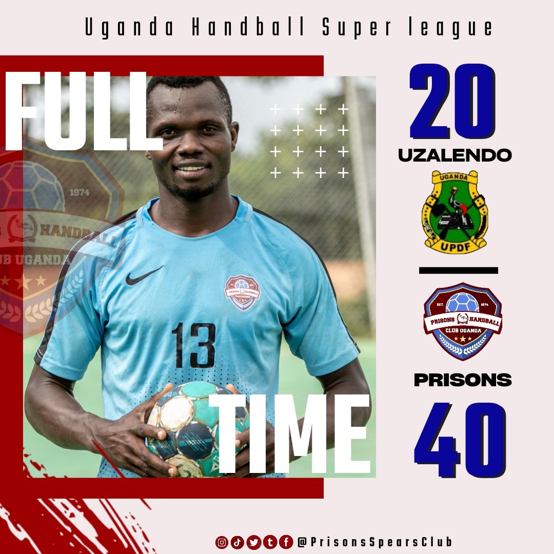 AN EASY WIN FOR THE TEAM
AS TABLES CHANGE AND WE KEEP AIMING FOR THE HIGHER POSITIONS
<a href="/jbyabs/">Johnson Byabashaija</a> 
<a href="/bbstvug/">BBS TEREFAYINA</a> 
<a href="/NBSportUg/">NBS Sport</a> 
<a href="/newvisionwire/">The New Vision</a> 
@ihf_info 
<a href="/Uhandball/">Uganda Handball Federation</a> 
<a href="/DenisBbosa1/">Denis Bbosa</a> 
<a href="/UgandaPrisons/">Uganda Prisons Service</a>