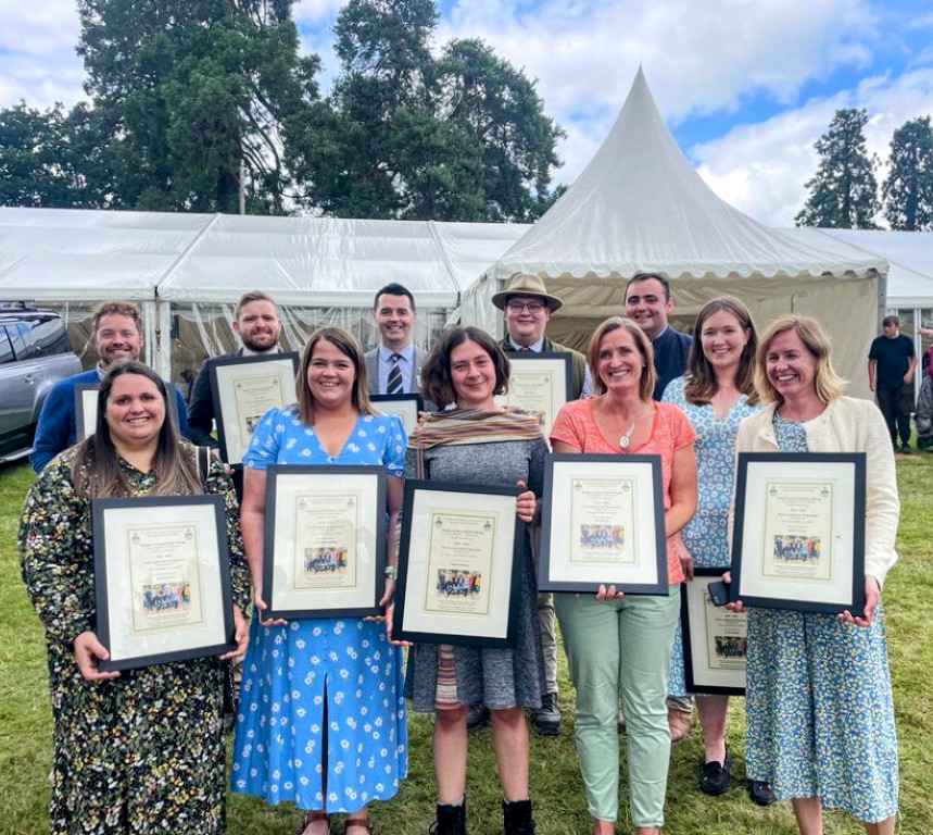 My personal highlight of @royalwelshshow was successfully completing the RWAS Rural Leadership Programme 2022-2023, and making lifelong friendships with this group of amazing people. Thank you  @GlamorganRwas for sponsoring and good luck to the 2023-2024 cohorts on your journey.