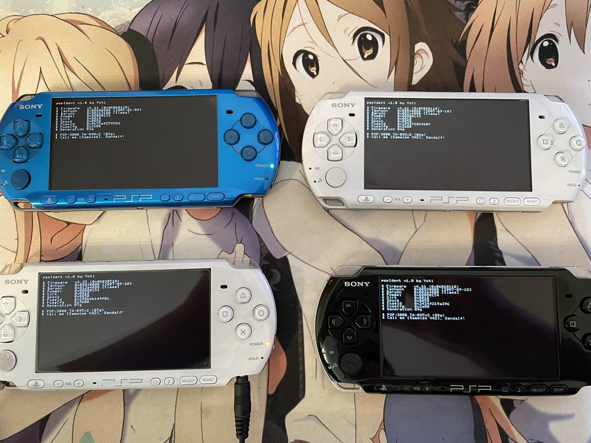 This means I've finally managed to obtain one of each of the PSP