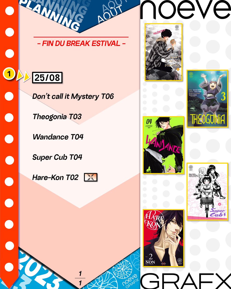 Tonikawa_France's tweet photo. D'après le Planning d'Août 2023 de #NoeveGrafx 🗓️ Le Tome 4 du Manga de #TonikakuKawaii ne sortirait pas en Août contrairement aux dates indiqués sur les sites comme Amazon. https://t.co/qWPUiiolG6