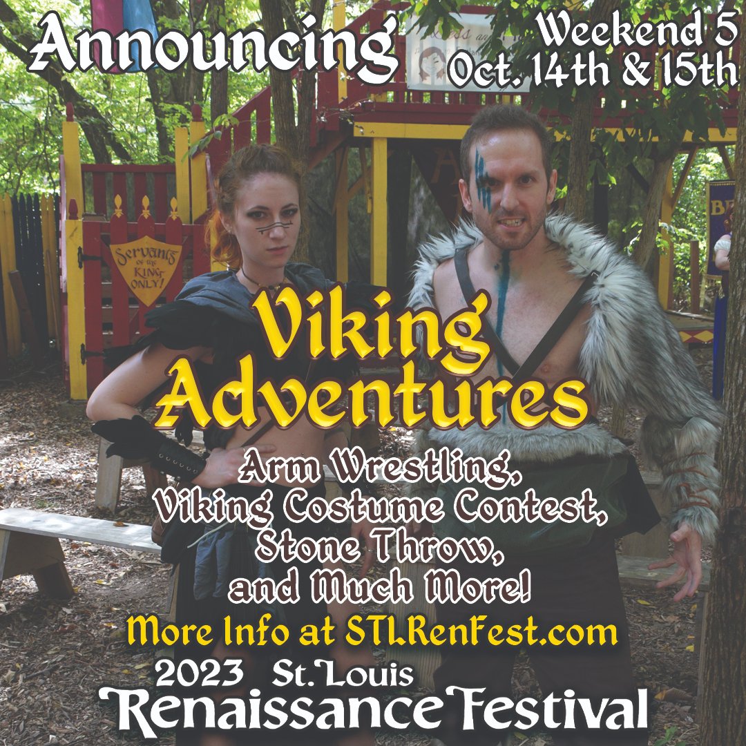 🚨STOP!🚨Get general admission TODAY!
etix.com/ticket/p/34881…
#themedweekends #trending #renaissance #festival #familyfriendly #fairy #fun #fyp #stlrenfest #stlkegsneggs